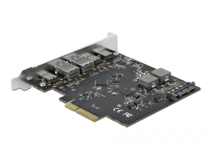 Delock 89074 PCI-Express Karte USB-A (USB 3.2 Gen 2) PCIe-2