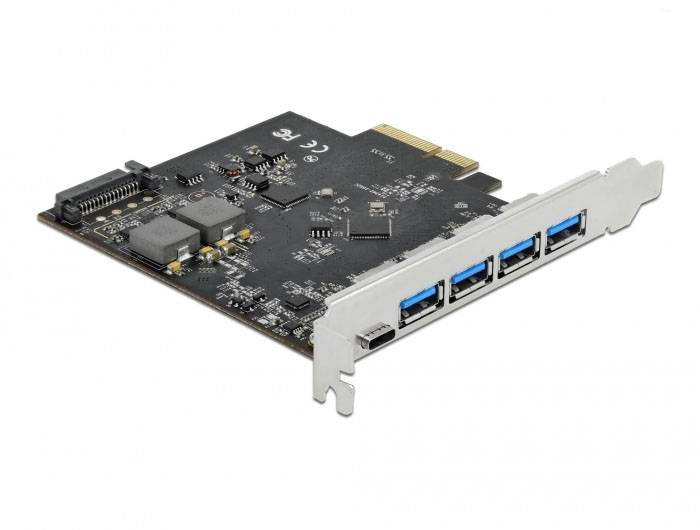 Delock 89026 PCI-Express Karte USB-A (USB 3.2 Gen 2) PCIe-0