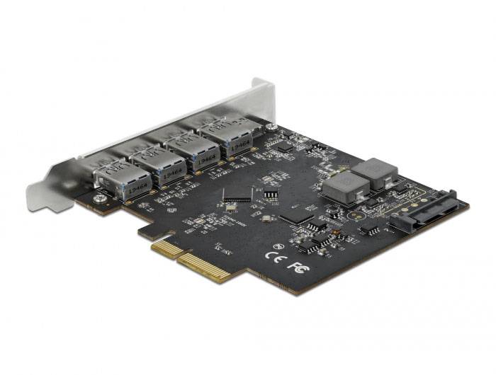 Delock 89026 PCI-Express Karte USB-A (USB 3.2 Gen 2) PCIe-2