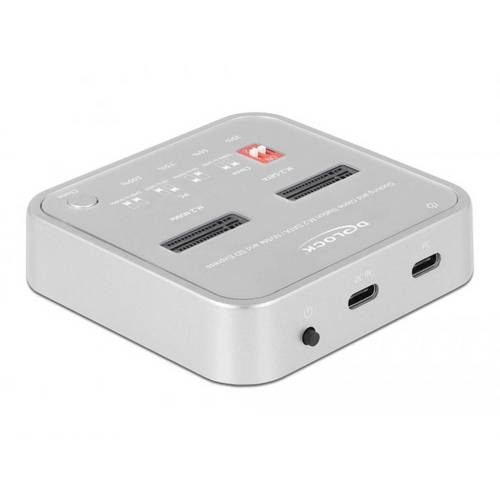 Thumbnail - Delock 64138 USB-C®, ExpressCard Festplatten-Dockingstation mit USB Hub
