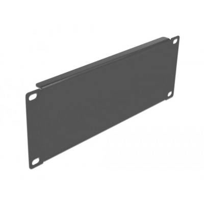 Delock 66661 10 Zoll Netzwerkschrank-Blindabdeckung Geschlossen Schwarz-0