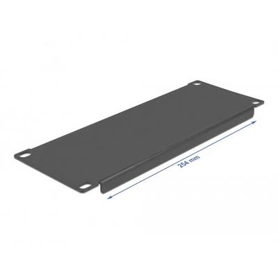 Delock 66661 10 Zoll Netzwerkschrank-Blindabdeckung Geschlossen Schwarz-2
