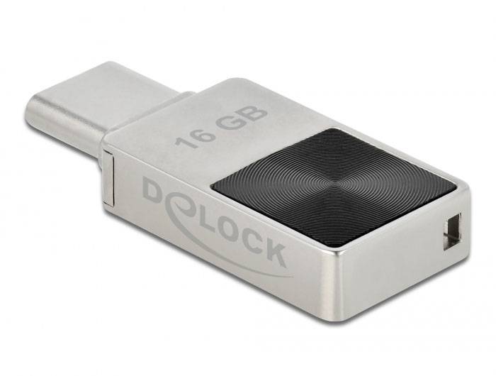 Delock Mini USB 3.2 Gen 1 USB-C Speicherstick 16 GB Metallgehäuse USB-Stick Typ C-2