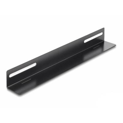 Delock 66867 19 Zoll Tragplatte Geeignet für Schranktiefe: 300 mm Schwarz-0