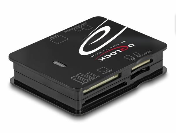 Delock - Kartenleser (MMC, SD, xD, microSD, MS Micro, CFast Card)