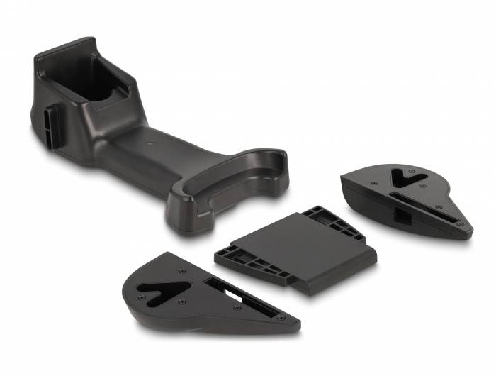 Delock 90586 2D Barcode-Scanner Bluetooth® 2D, 1D LED Schwarz, Gelb Hand-Scanner inkl. Standfuß-4