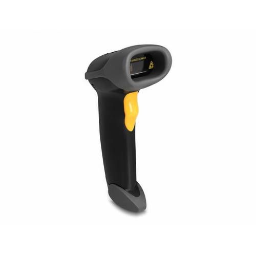 Thumbnail - Delock 90584 1D Barcode-Scanner 1D Laser Schwarz Hand-Scanner inkl. Standfuß