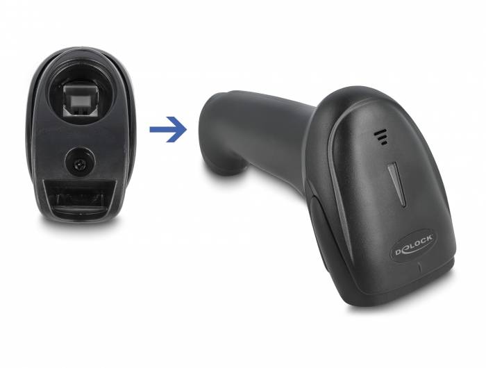Delock 90564 1D Barcode-Scanner Bluetooth® 1D Laser Schwarz Hand-Scanner-2