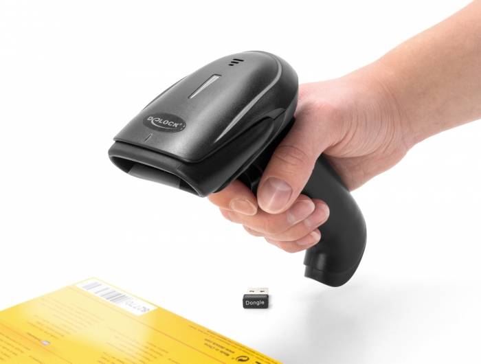 Delock 90564 1D Barcode-Scanner Bluetooth® 1D Laser Schwarz Hand-Scanner-5