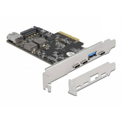 Delock 90060 PCI-Express Karte USB-A (USB 3.2 Gen 2) PCIe-0