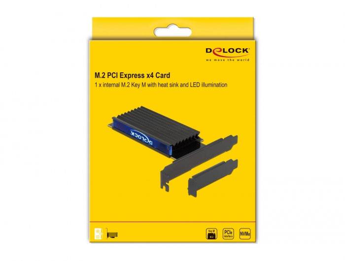 Delock 89013 PCI-Express Karte M.2 PCIe-5