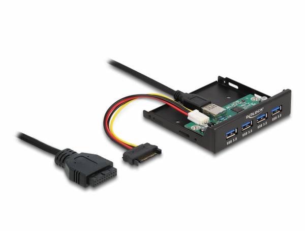Delock 64166 USB 3.2 Gen 1 Controllerkarte USB-A (USB 3.2 Gen 1)