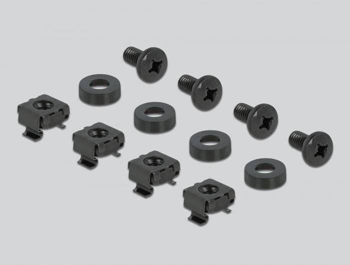 Delock 66553 19 Zoll Netzwerkschrank-Kabelführung 2 HE Schwarz-5