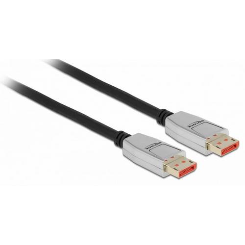 Thumbnail - Delock DisplayPort Anschlusskabel DisplayPort Stecker 2 m Schwarz 87041 4K UHD, vergoldete Steckkontakte, dreifach gesch...