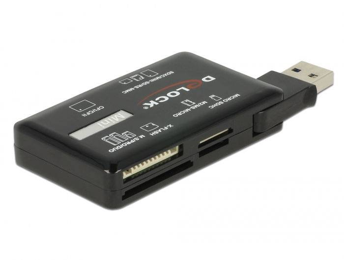 Delock - Kartenleser (Multi-Format) - USB 3.2-2