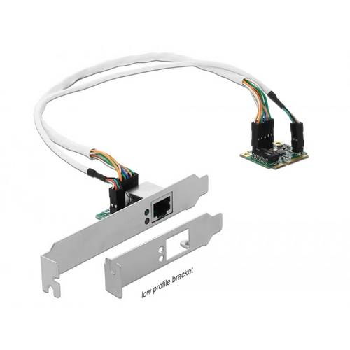Thumbnail - Delock 95265 PCI-Express Karte RJ45 Mini-PCI-Express