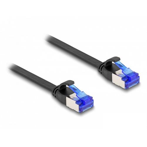 Thumbnail - Delock 80174 RJ45 Netzwerkkabel, Patchkabel CAT 6a U/FTP 0.50 m Schwarz 1 St.