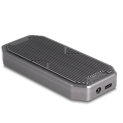 Thumbnail - Delock 42015 Externes Gehäuse für M.2 PCIe NVMe SSD USB-C®, DC-Buchse 3.5 mm, M.2 20 GBit/s M.2 PCIe NVMe 2280, 2260, 22...