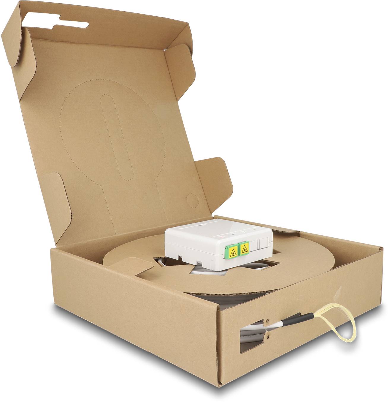 Delock 85932 LWL-Dose Weiß 1 St.-7