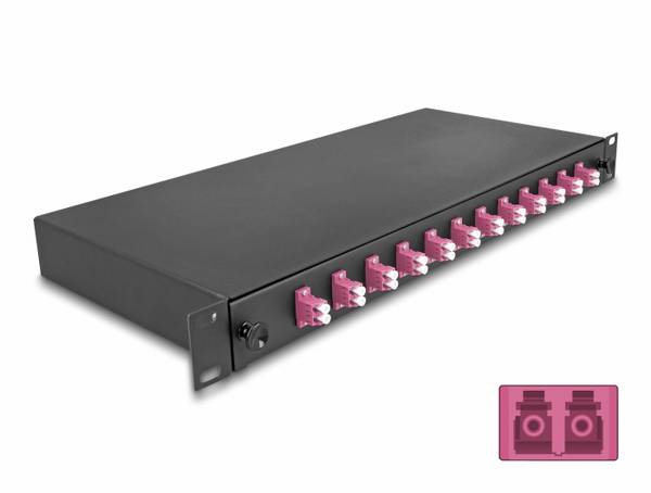 Delock 67005 LWL-Spleißbox Glasfaser 1 HE