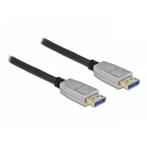 Thumbnail - Delock DisplayPort Anschlusskabel DisplayPort Stecker 1 m Schwarz 80265 10K UHD, dreifach geschirmt, vergoldete Steckkon...