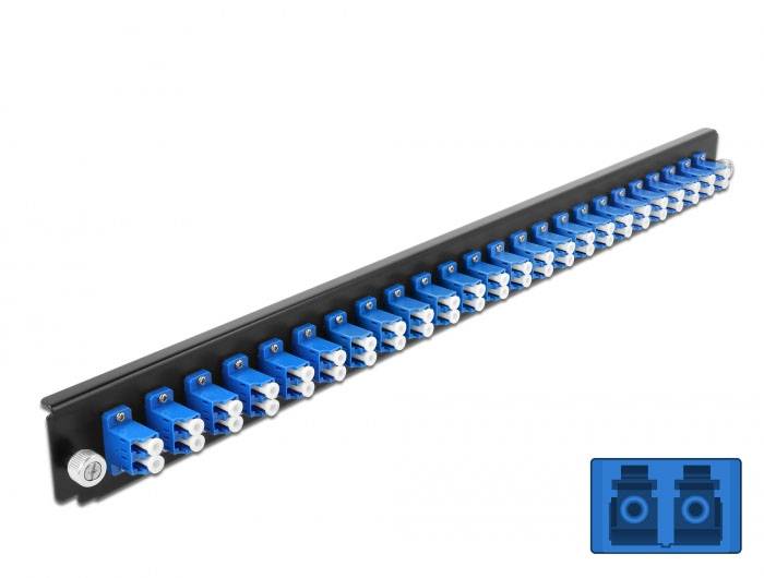 Delock 43357 LWL-Frontblende 1 HE-2