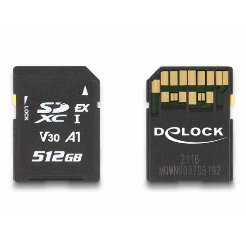Delock 54092 SD-Karte Industrial 512 GB UHS-Class 3 Schreibschutzschalter