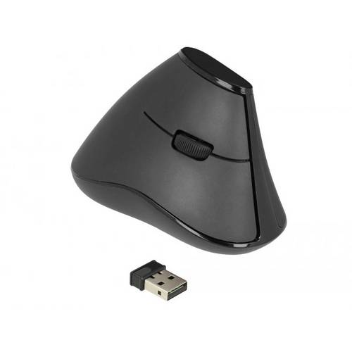 Thumbnail - Delock 12622 Ergonomische Maus USB Optisch Schwarz 5 Tasten 1000 dpi