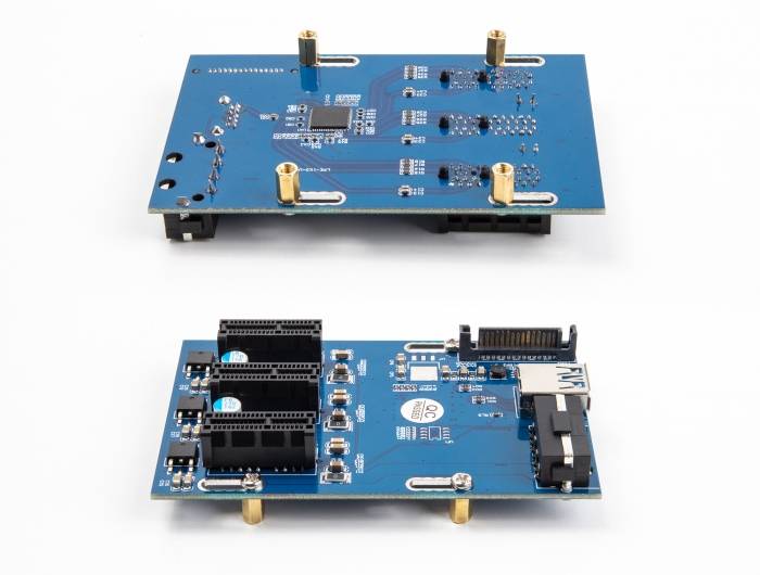 Delock 41442 Riser-Karte PCIe, SATA, USB-A (USB 3.2 Gen 1) PCIe-4