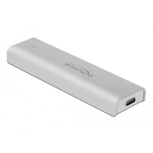 Thumbnail - Delock 42634 Externes Gehäuse für M.2 PCIe NVMe SSD USB-C®, M.2 10 GBit/s M.2 PCIe NVMe 2280, 2260, 2230, 2242 42634