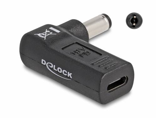 Delock USB 2.0 Adapter [1x DC-Stecker 5.5 mm - 1x USB-C® Buchse] 60010