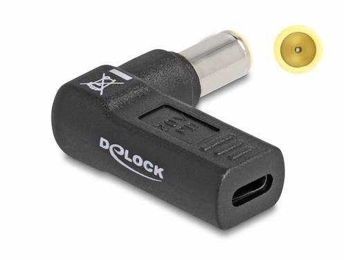 Delock USB 2.0 Adapter [1x DC-Hohlstecker - 1x USB-C® Buchse] 60012