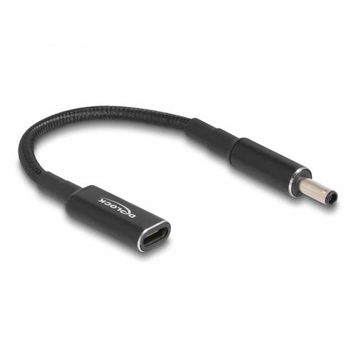 Thumbnail - Delock USB-Ladekabel USB-C® Buchse, DC Stecker 4,5 mm 0.15 m Schwarz 60036