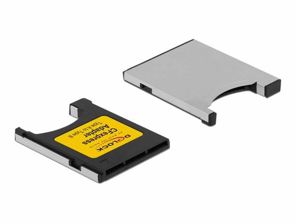 Delock 61025 CFexpress Adapter Adaptiert von: CFexpress Typ B Adaptiert auf: CFexpress Typ A