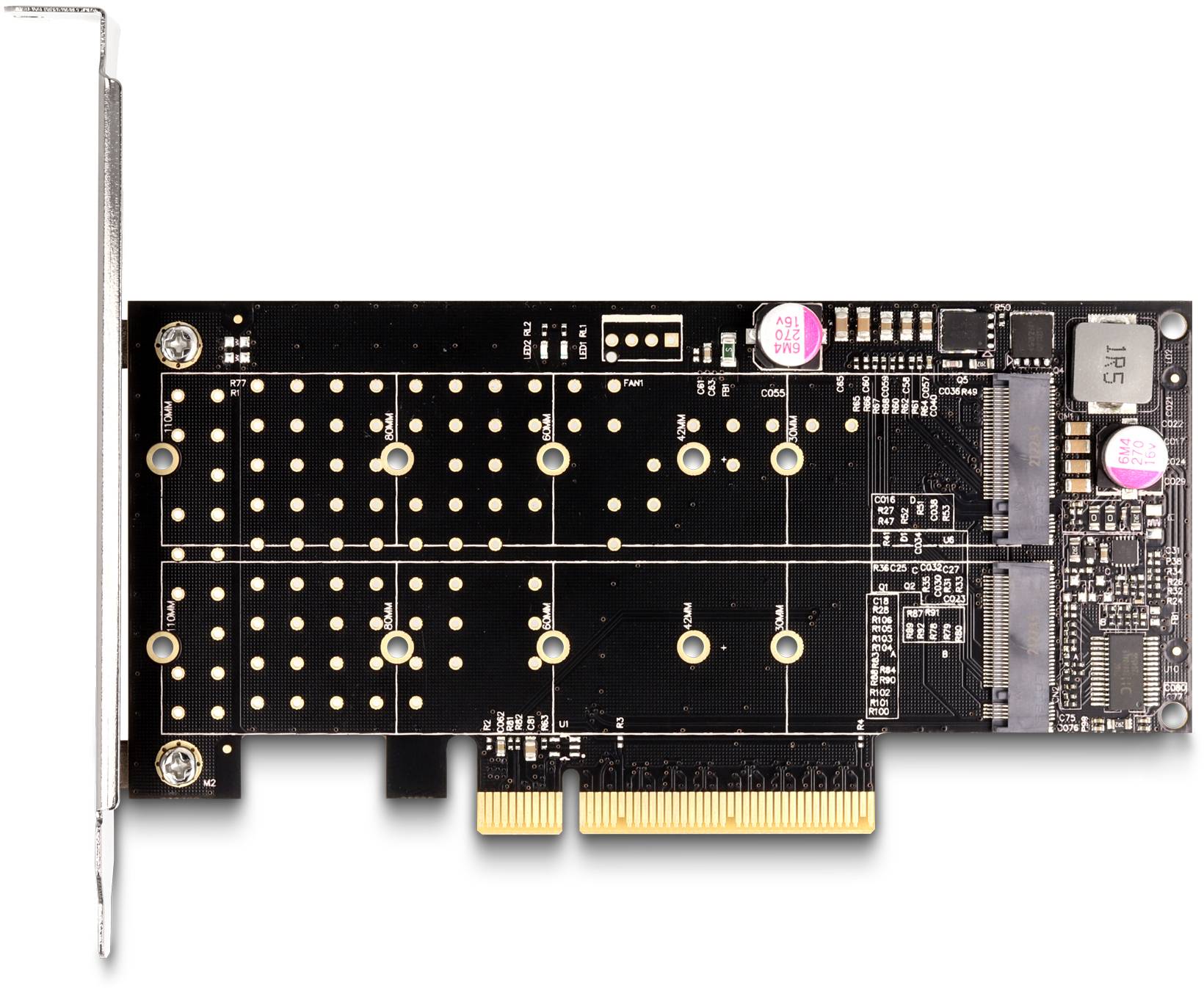 Delock 89837 PCI-Express Karte M.2 PCIe-3