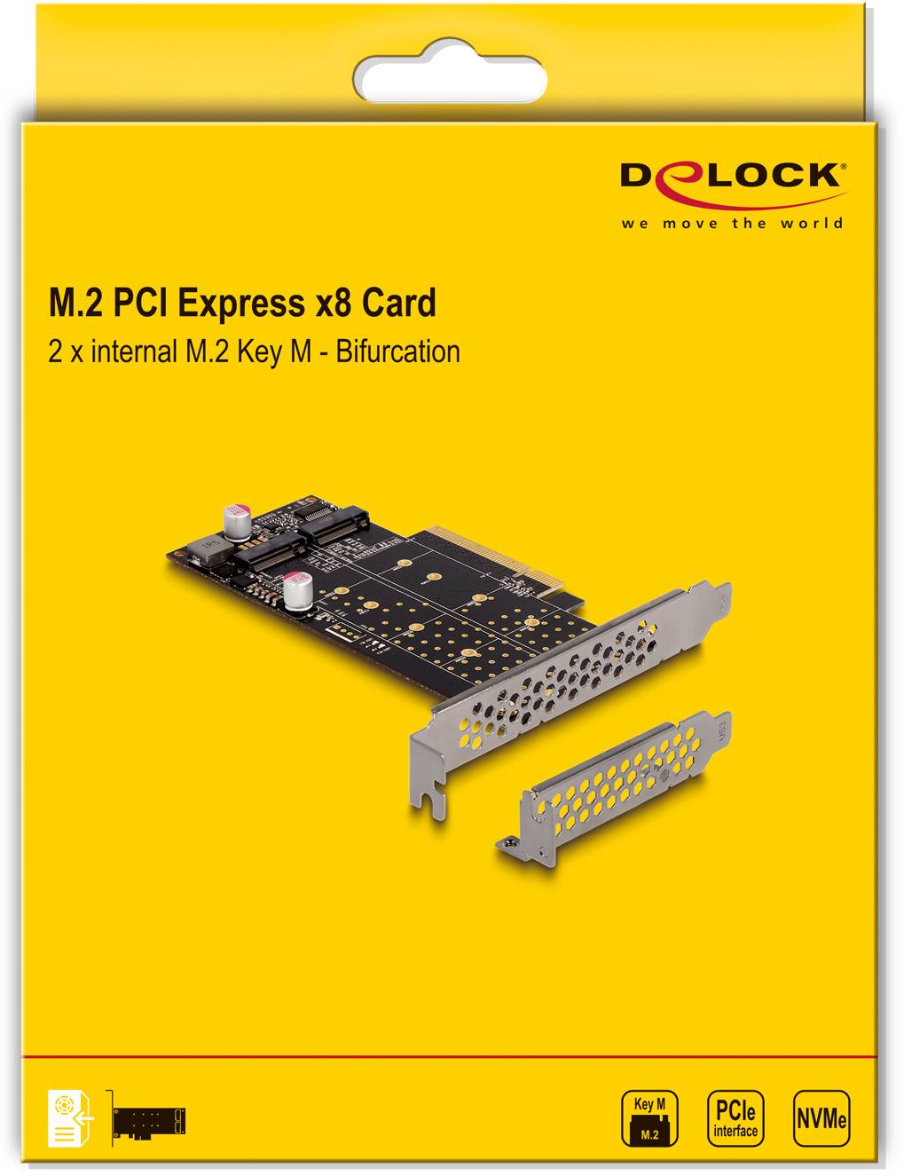 Delock 89837 PCI-Express Karte M.2 PCIe-5