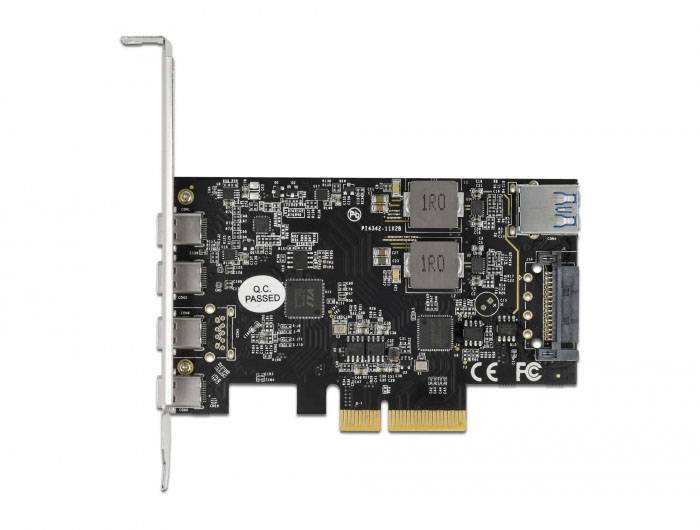 Delock 90059 PCI-Express Karte USB-A (USB 3.2 Gen 2) PCIe-4