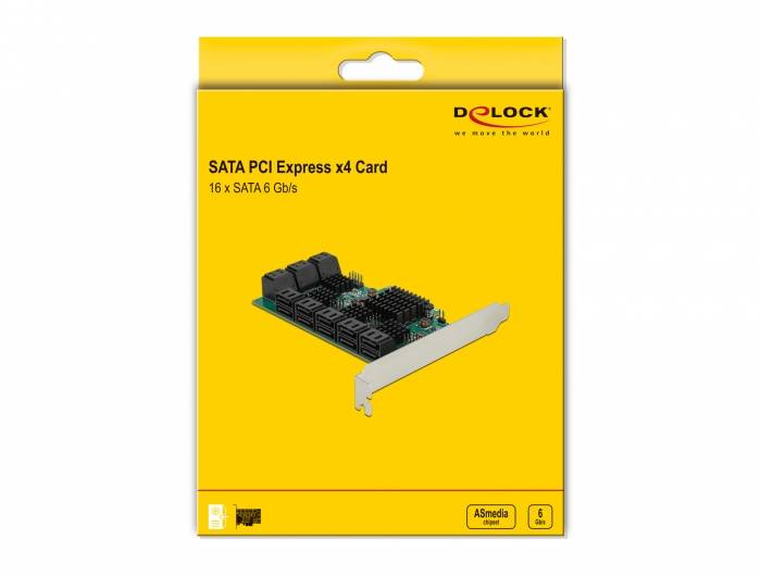 Delock 90073 PCI-Express Karte SATA PCIe-4