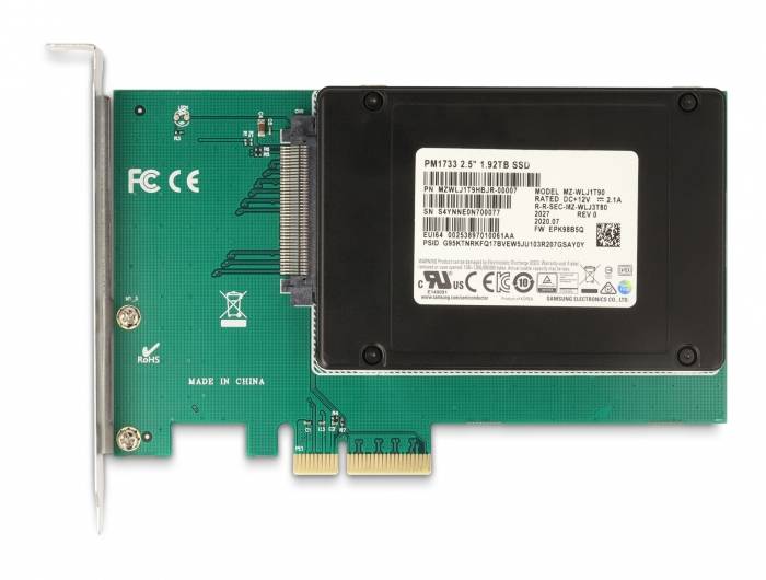 Delock 90081 PCI-Express Karte PCIe U.2-4