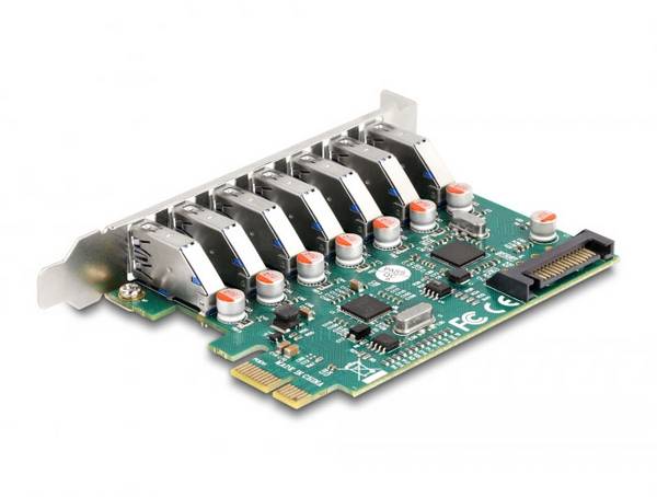 Delock 90104 PCI-Express Karte USB-A (USB 3.2 Gen 1) PCIe