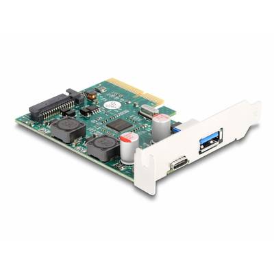 Delock 90107 PCI-Express Karte USB-A (USB 3.2 Gen 2) PCIe-0