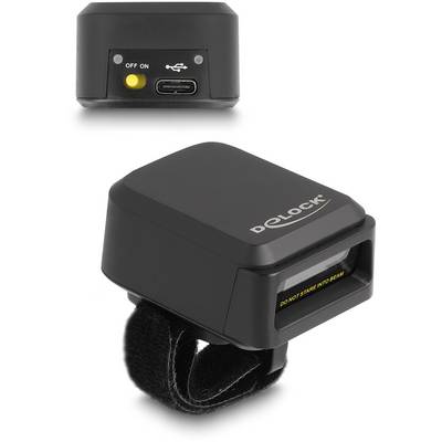 Delock 90610 2D Barcode-Scanner Kabelgebunden 1D, 2D LED Schwarz Smartphone- / Tablet-Scanner-6