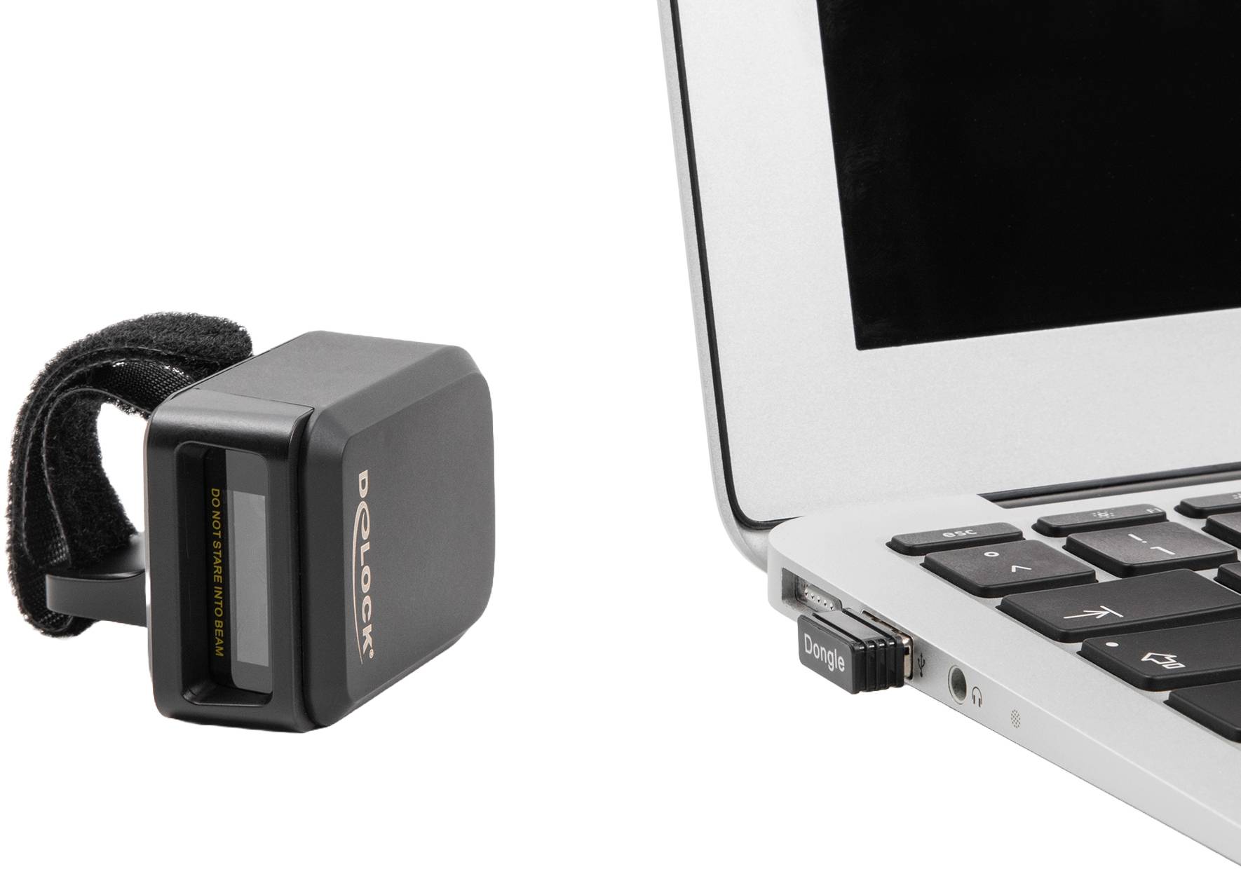 Delock 90610 2D Barcode-Scanner Kabelgebunden 1D, 2D LED Schwarz Smartphone- / Tablet-Scanner-7