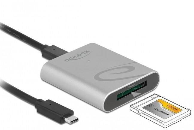 Delock 91751 Externer Speicherkartenleser Silber