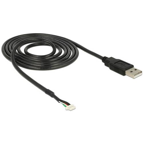 Thumbnail - Delock USB-Kabel USB 2.0 USB-A Stecker, Pfostenstecker 5pol. 1.50 m Schwarz 95987