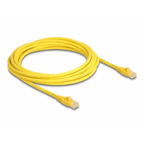 Thumbnail - Delock 80104 RJ45 Netzwerkkabel, Patchkabel CAT 6a U/UTP 5.00 m Gelb 1 St.