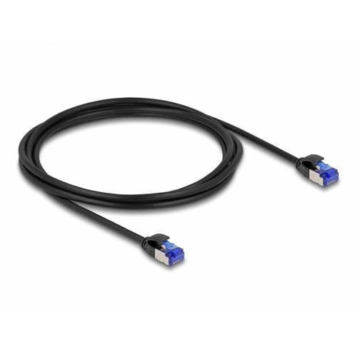 Thumbnail - Delock 80228 RJ45 Netzwerkkabel, Patchkabel CAT 6a S/FTP 2.00 m Schwarz 1 St.