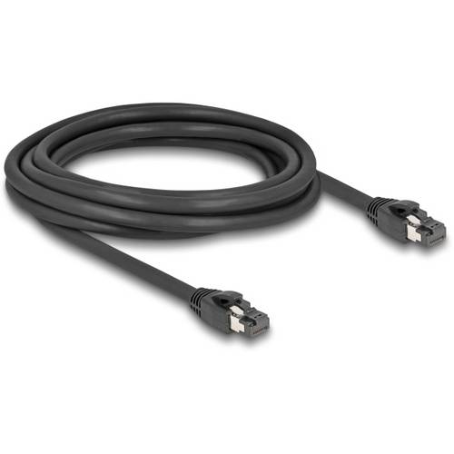 Thumbnail - Delock 80235 RJ45 Netzwerkkabel, Patchkabel CAT 8.1 S/FTP 3.00 m Schwarz 1 St.