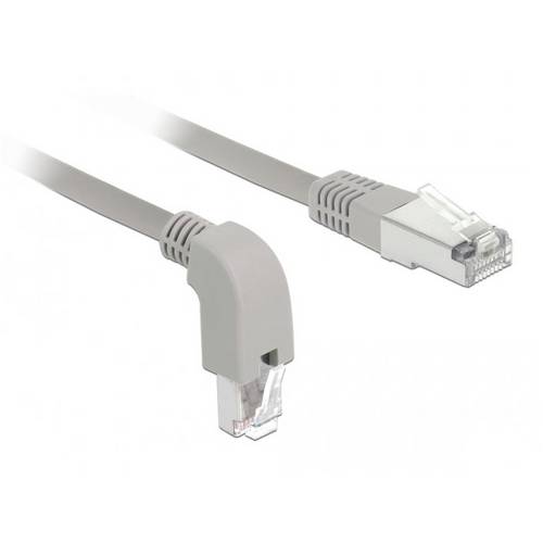 Thumbnail - Delock 85874 RJ45 Netzwerkkabel, Patchkabel CAT 6a S/FTP 1.00 m Grau 1 St.