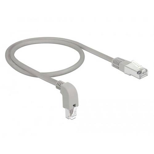 Thumbnail - Delock 85873 RJ45 Netzwerkkabel, Patchkabel CAT 6a S/FTP 0.50 m Grau 1 St.